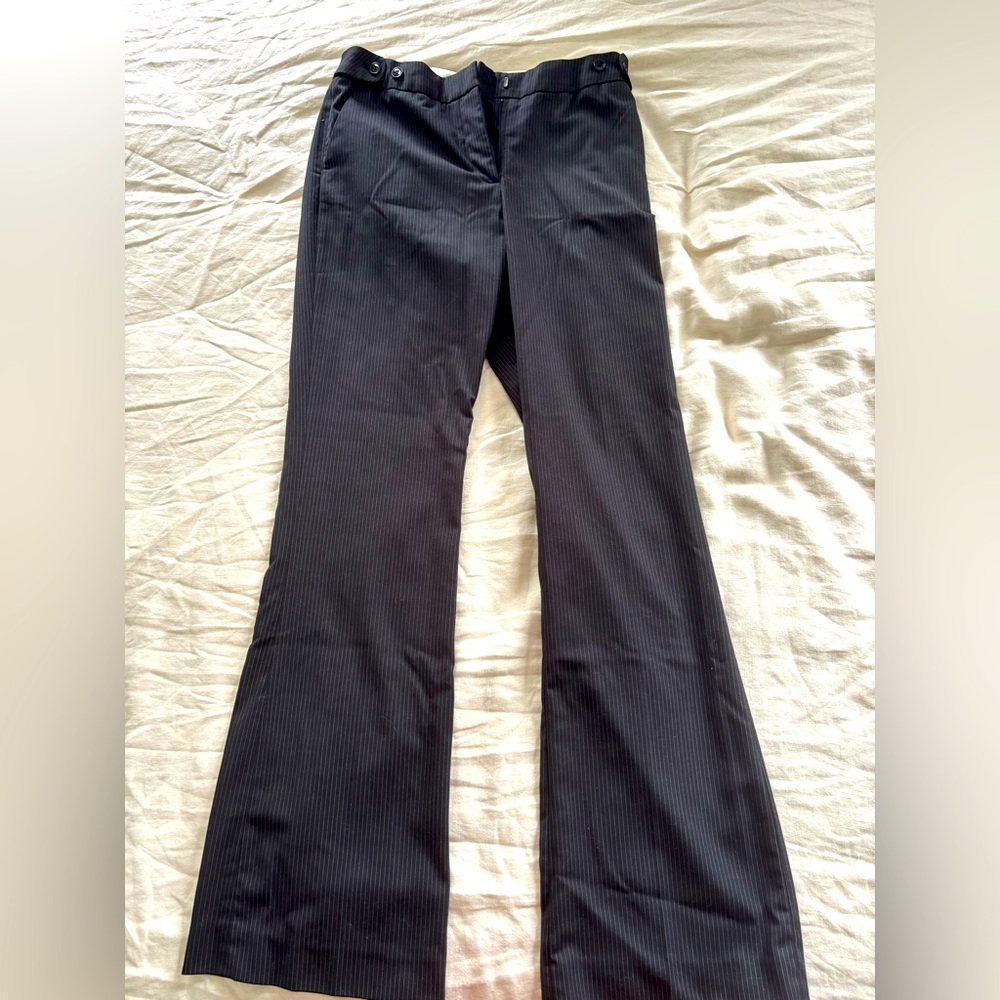 H&M pinstripe dress pants